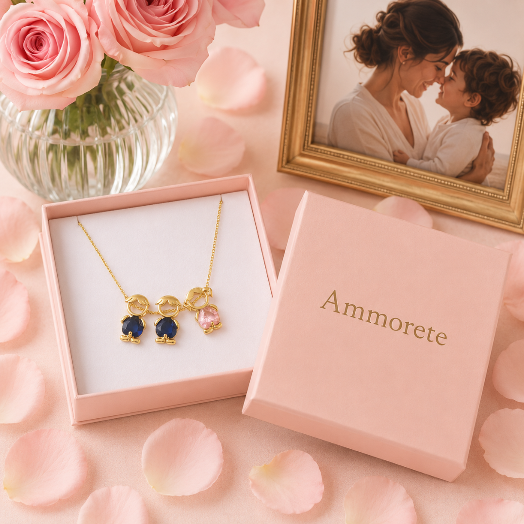 Amor de Mamá | Collar con Hijos