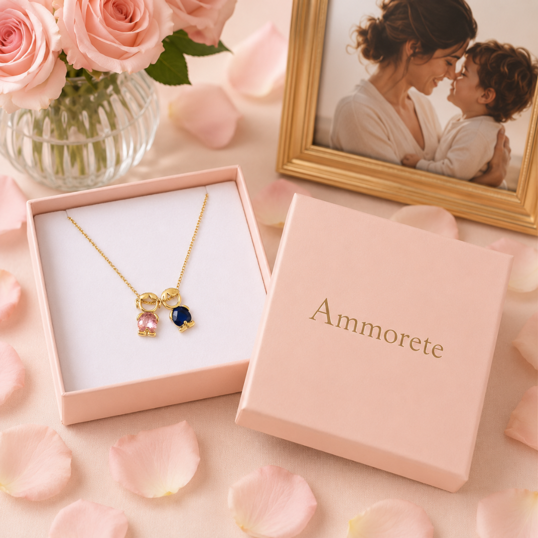 Amor de Mamá | Collar con Hijos