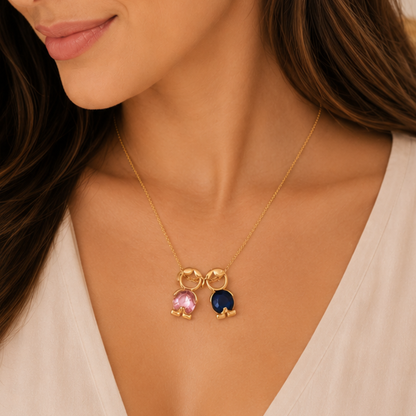 Amor de Mamá | Collar con Hijos