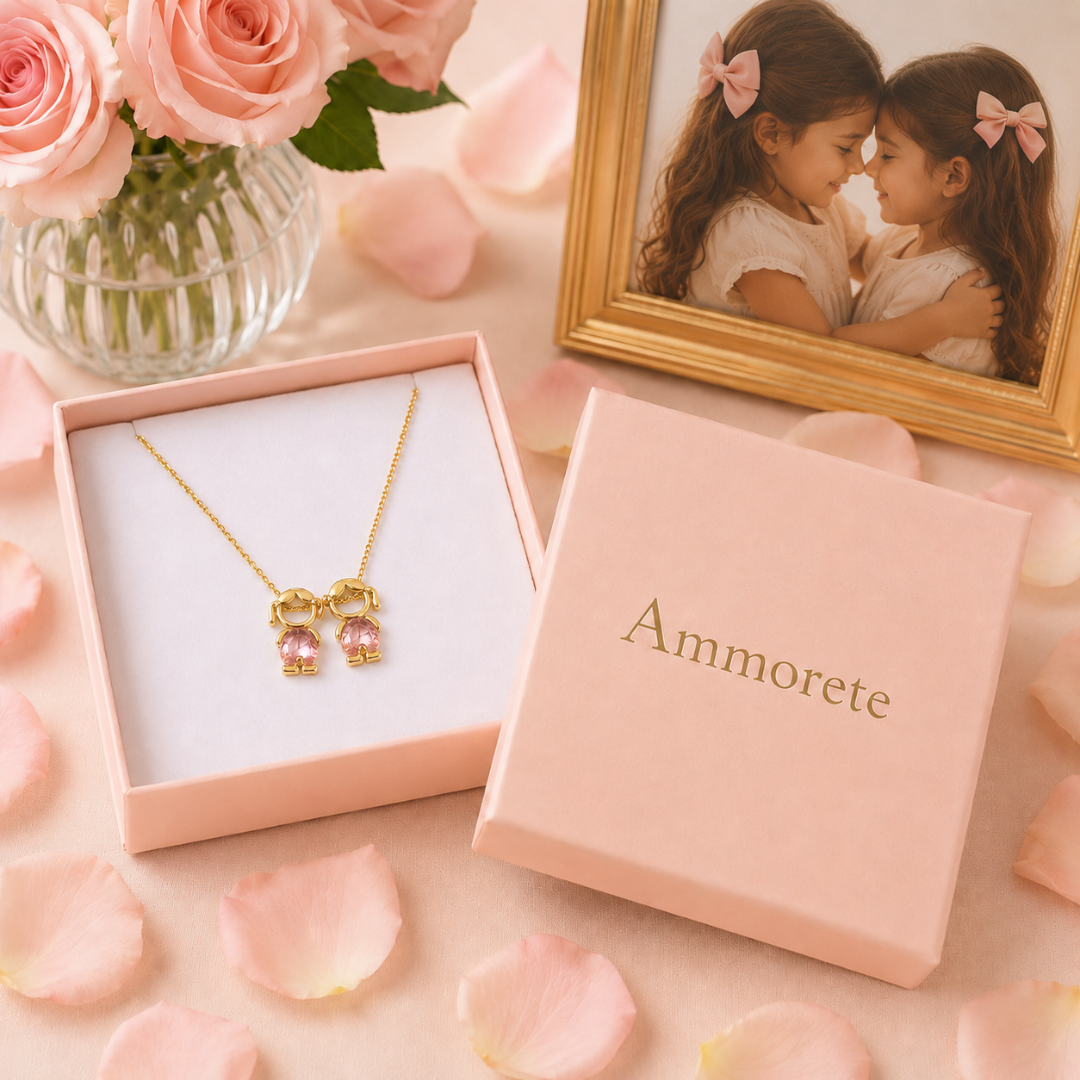 Amor de Mamá | Collar con Hijos